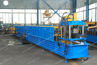 Solar frame roll forming machine video